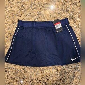 Nike women's tennis skirt, navy blue. Size L